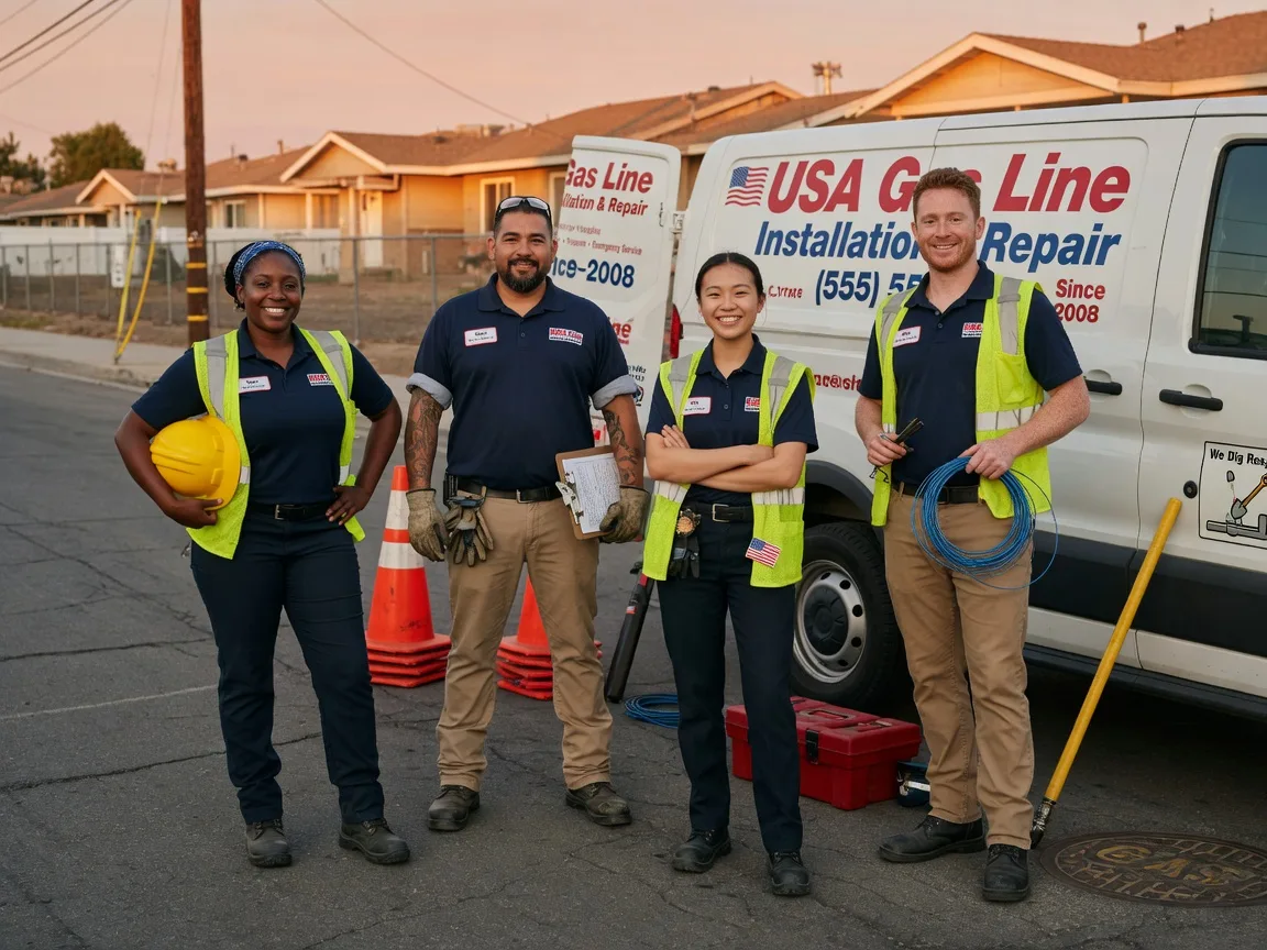 Gas Line Installation company in Jonesville, IN